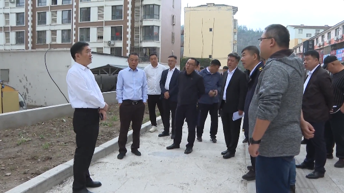 荣大煜调研重点工程建设情况